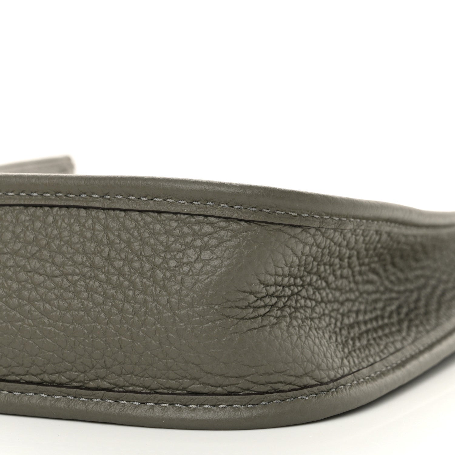 Hermes Taurillon Clemence Evelyne TPM Gris Meyer 10 of 10