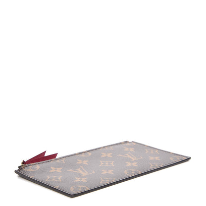 Louis Vuitton Monogram Felicie Chain Wallet Zippered Insert 4 of 8