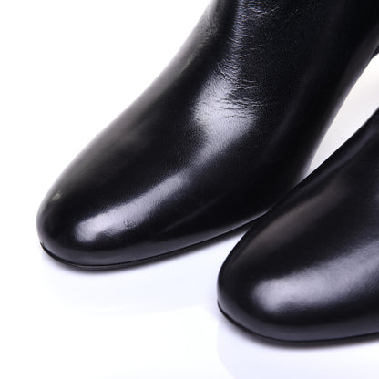 Saint Laurent Nappa Loulou Ankle Zip Boot 36 Black 5 of 13