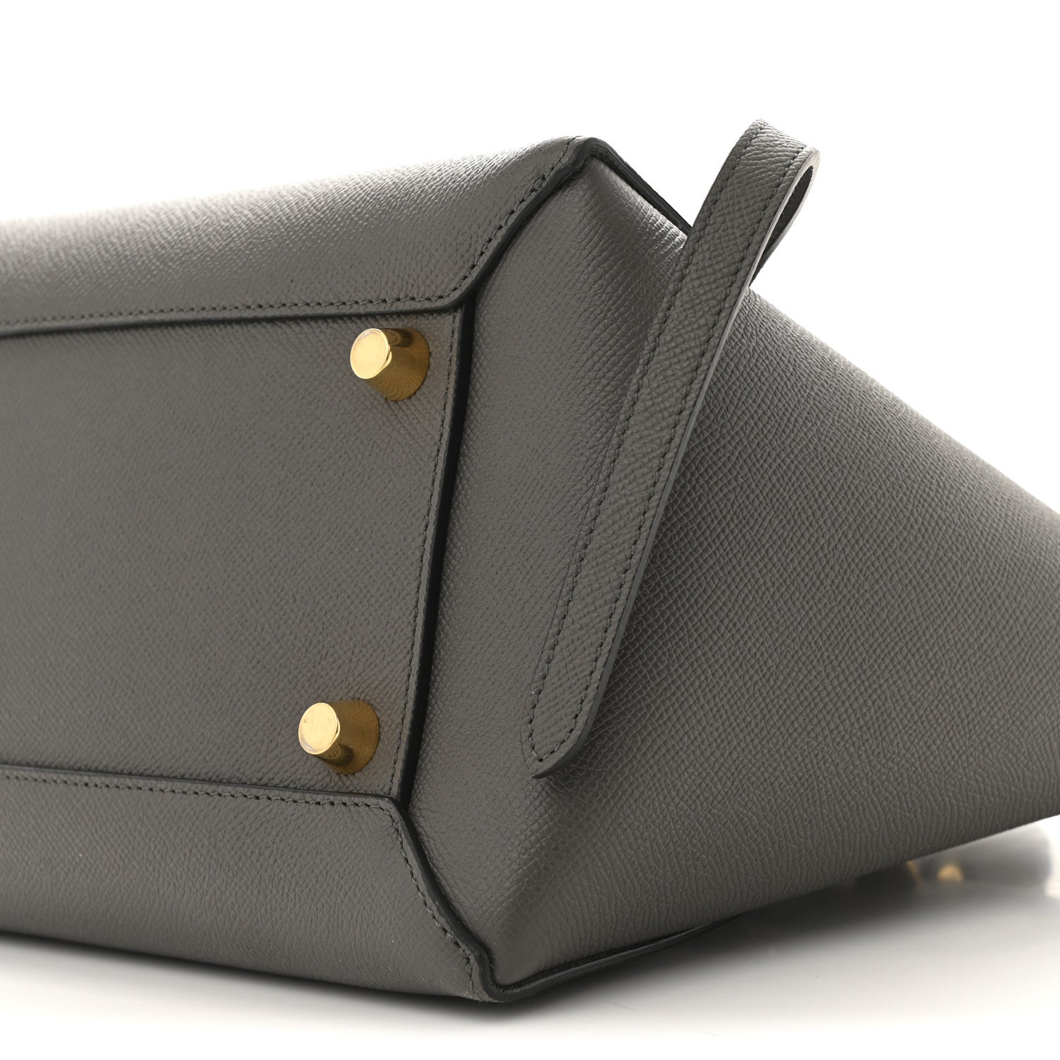 Celine Grained Calfskin Mini Belt Bag Grey 10 of 13