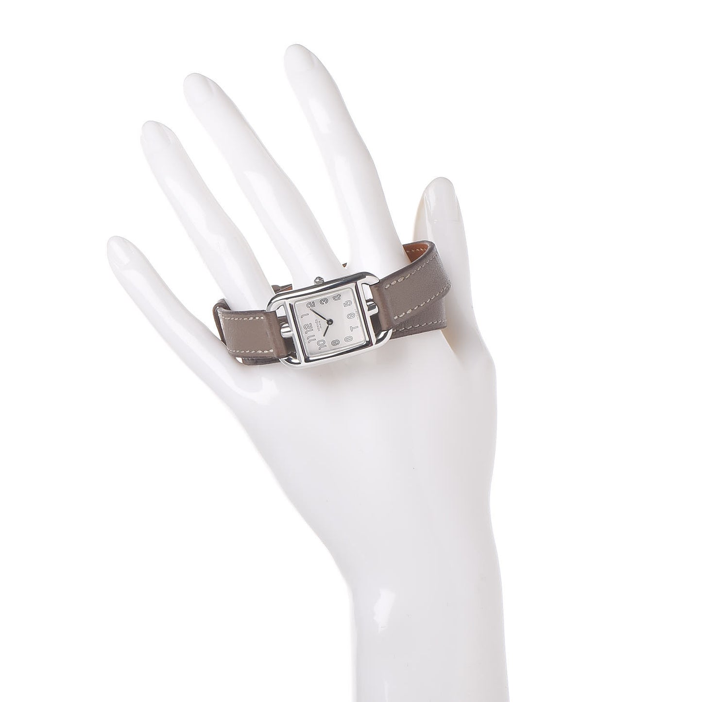 Stainless Steel Swift 23mm Cape Cod Double Tour Quartz Watch Etoupe