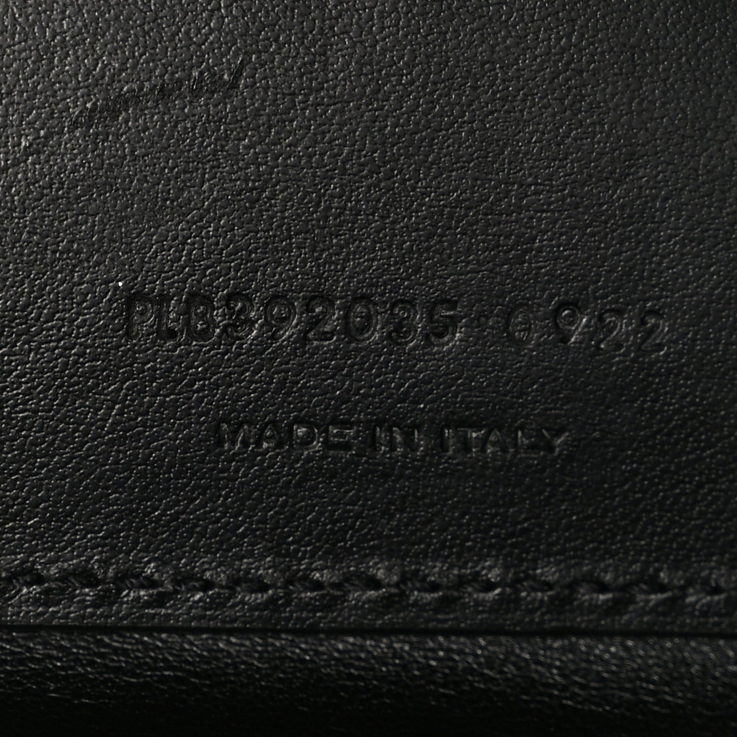 Calfskin Crocodile Embossed Nano Sac De Jour Black