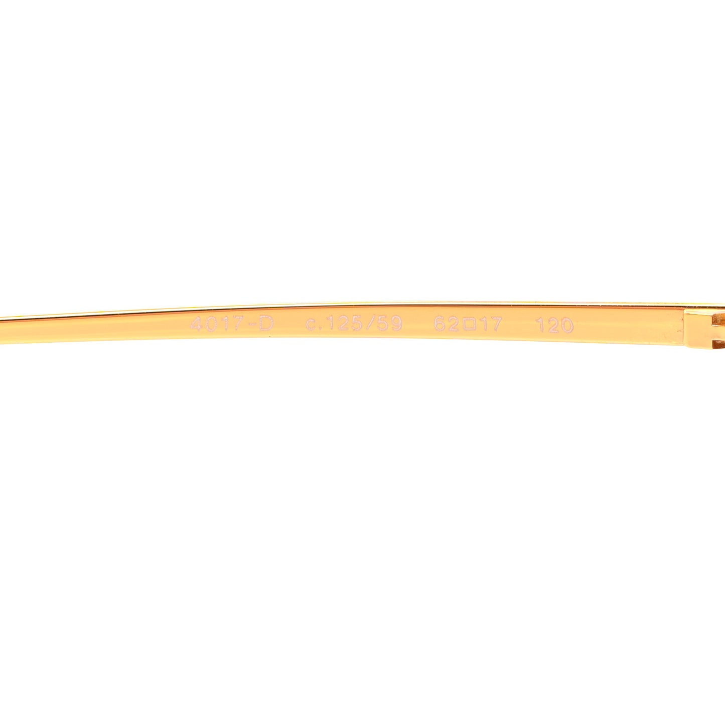 Metal Crystal CC Logo Sunglasses 4017-D Brown