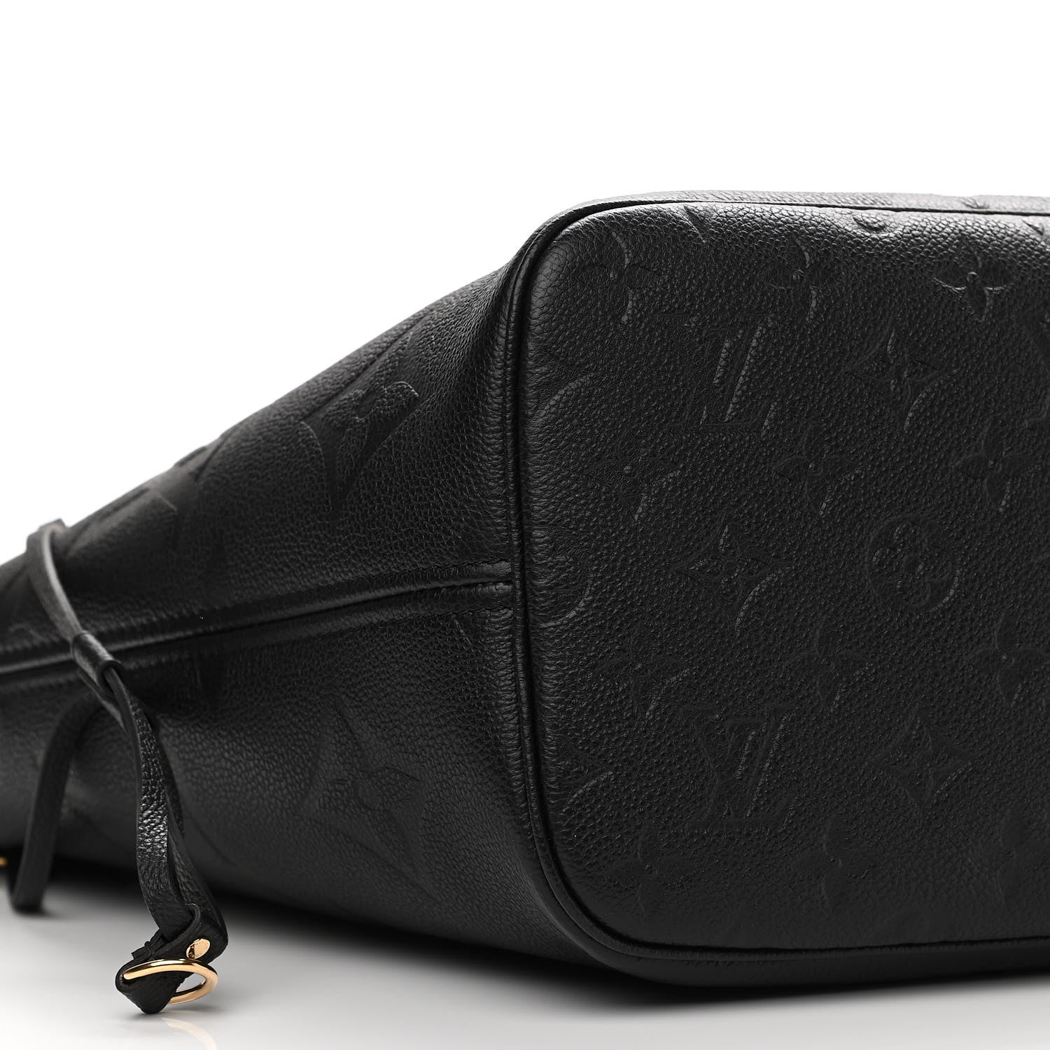 Louis Vuitton Empreinte Monogram Giant Neverfull MM Black 8 of 11