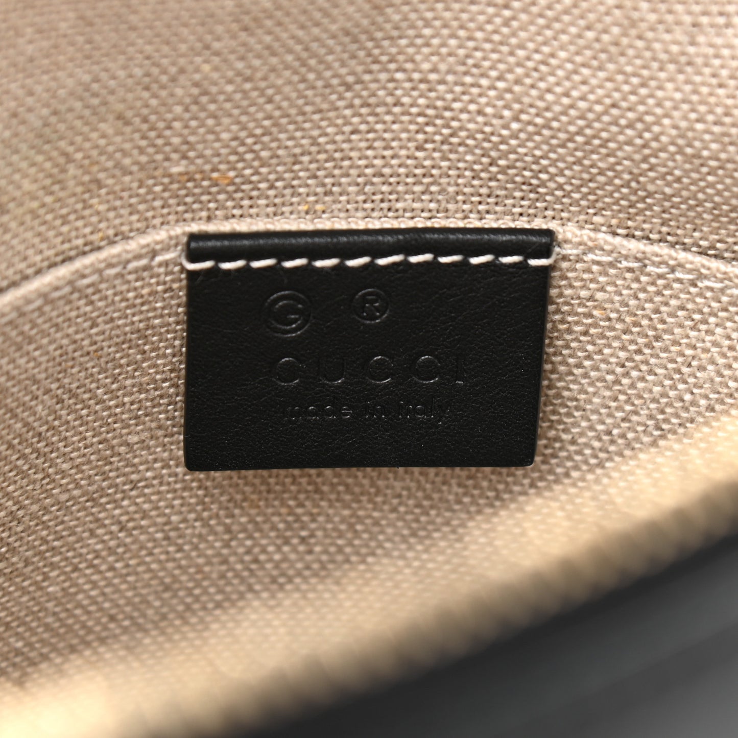 Microguccissima Mini Dome Bag Black