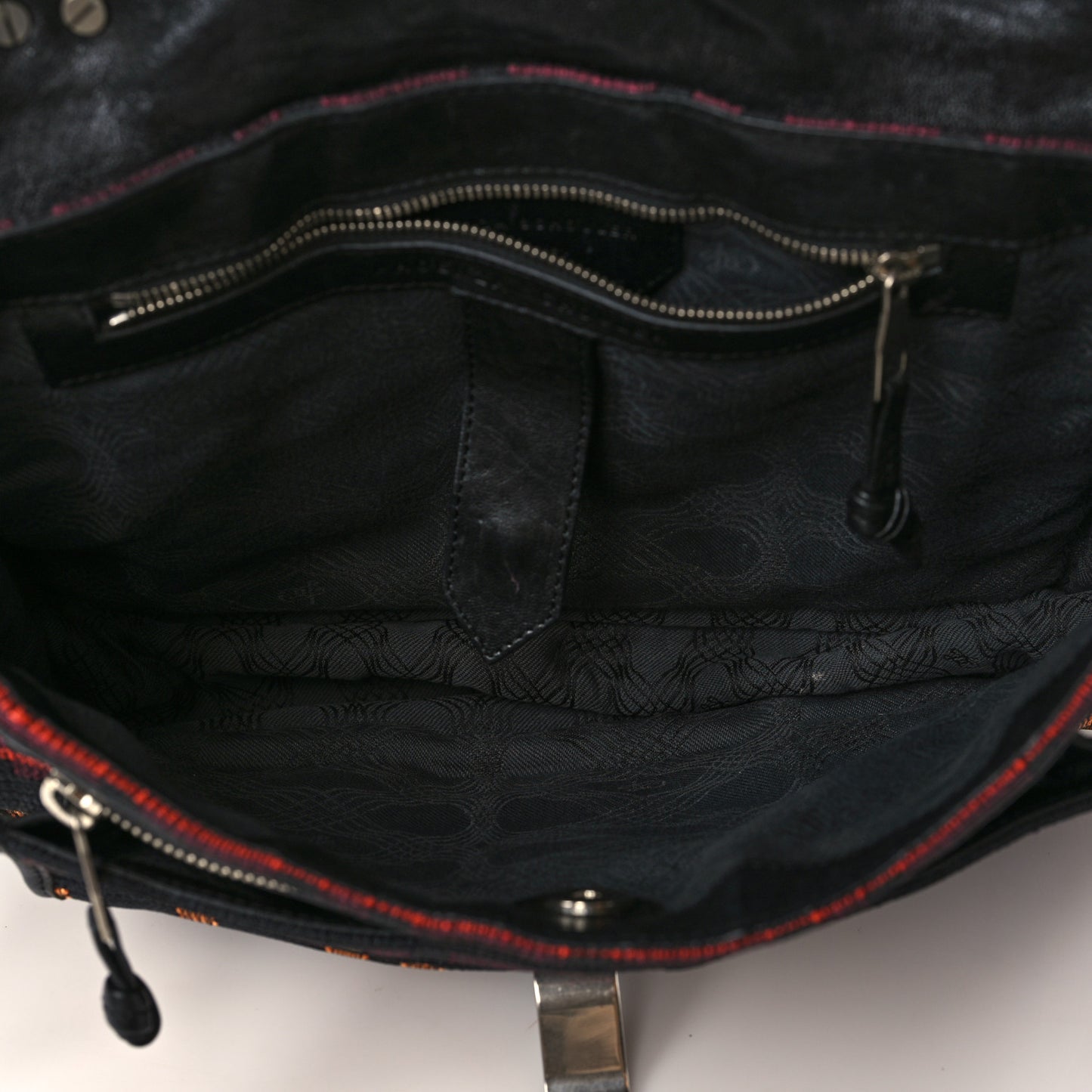Jacquard Lambskin Medium PS1 Satchel Multicolor