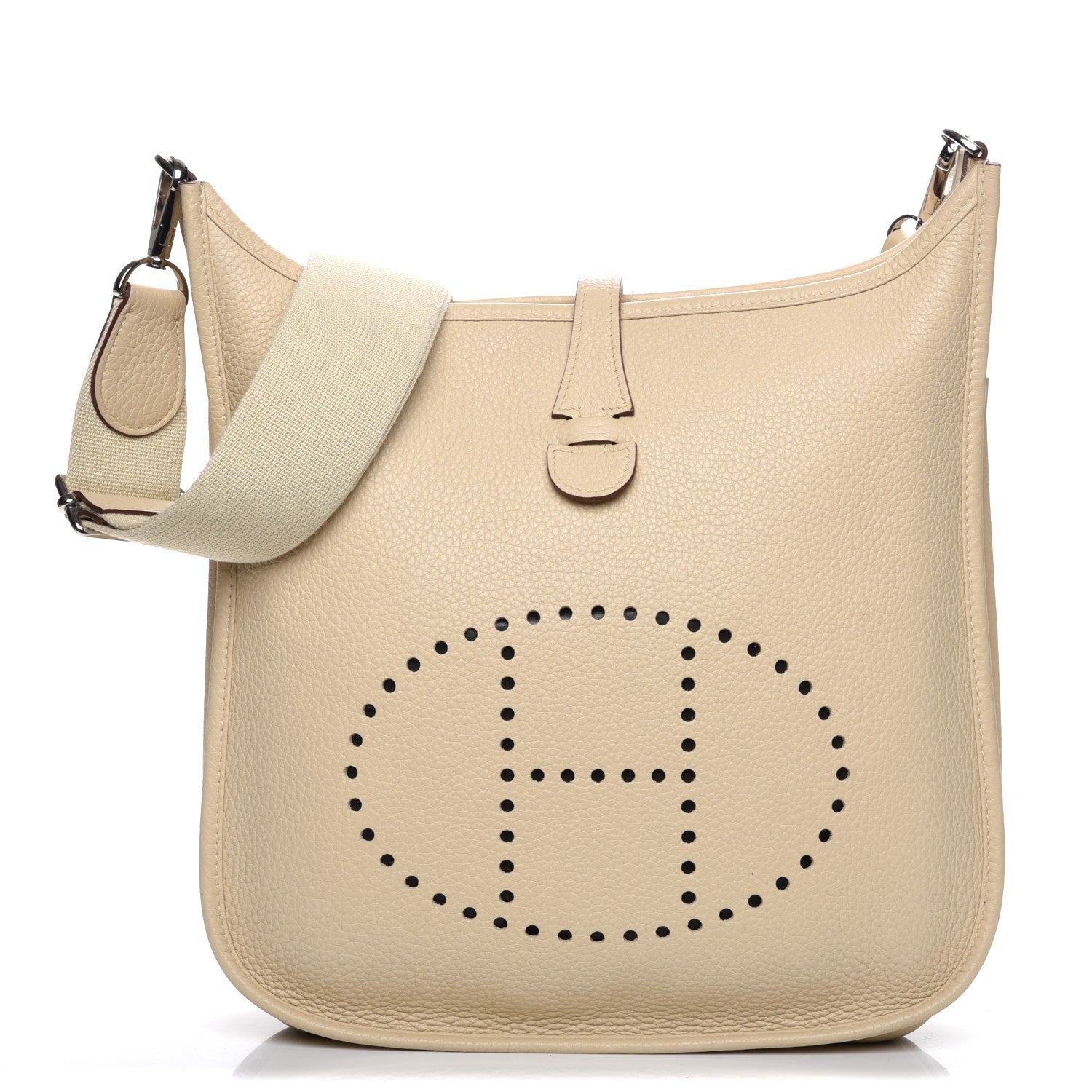 Hermes Taurillon Clemence Evelyne III PM Parchemin 1 of 8
