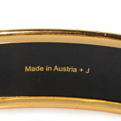 Hermes Enamel Printed Pilgrim Medium Bracelet 70 5 of 5