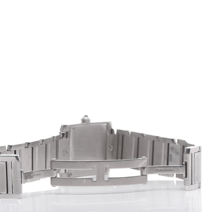 Cartier Stainless Steel 25mm Tank Francaise Quartz Watch 6 of 6