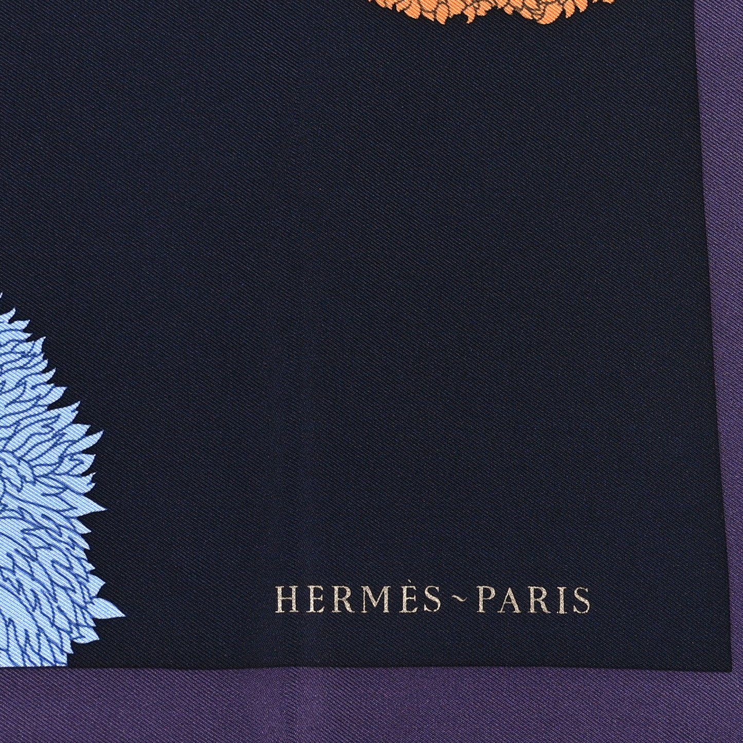 Silk Robe Legere Scarf 45 Aubergine