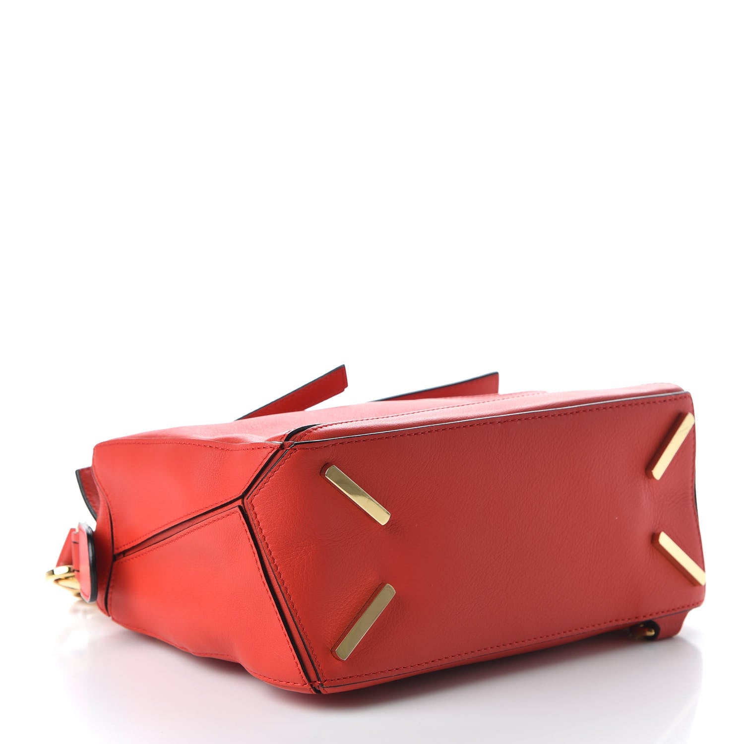 Loewe Calfskin Small Puzzle Bag Scarlet 4 of 9