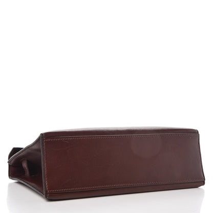 Hermes Evercalf Kelly Pochette Clutch Havane 5 of 25