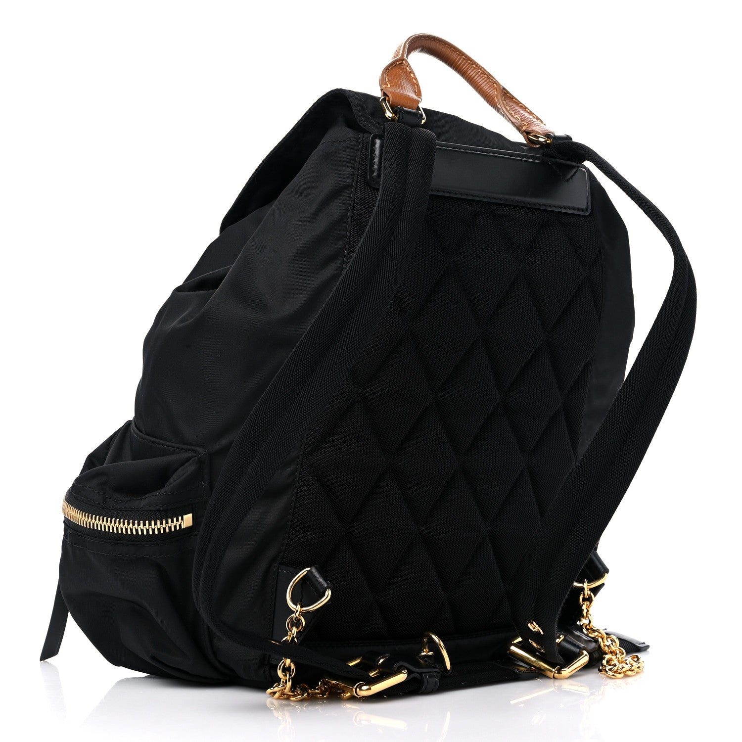 Burberry Nylon Medium Rucksack Backpack Black 3 of 13