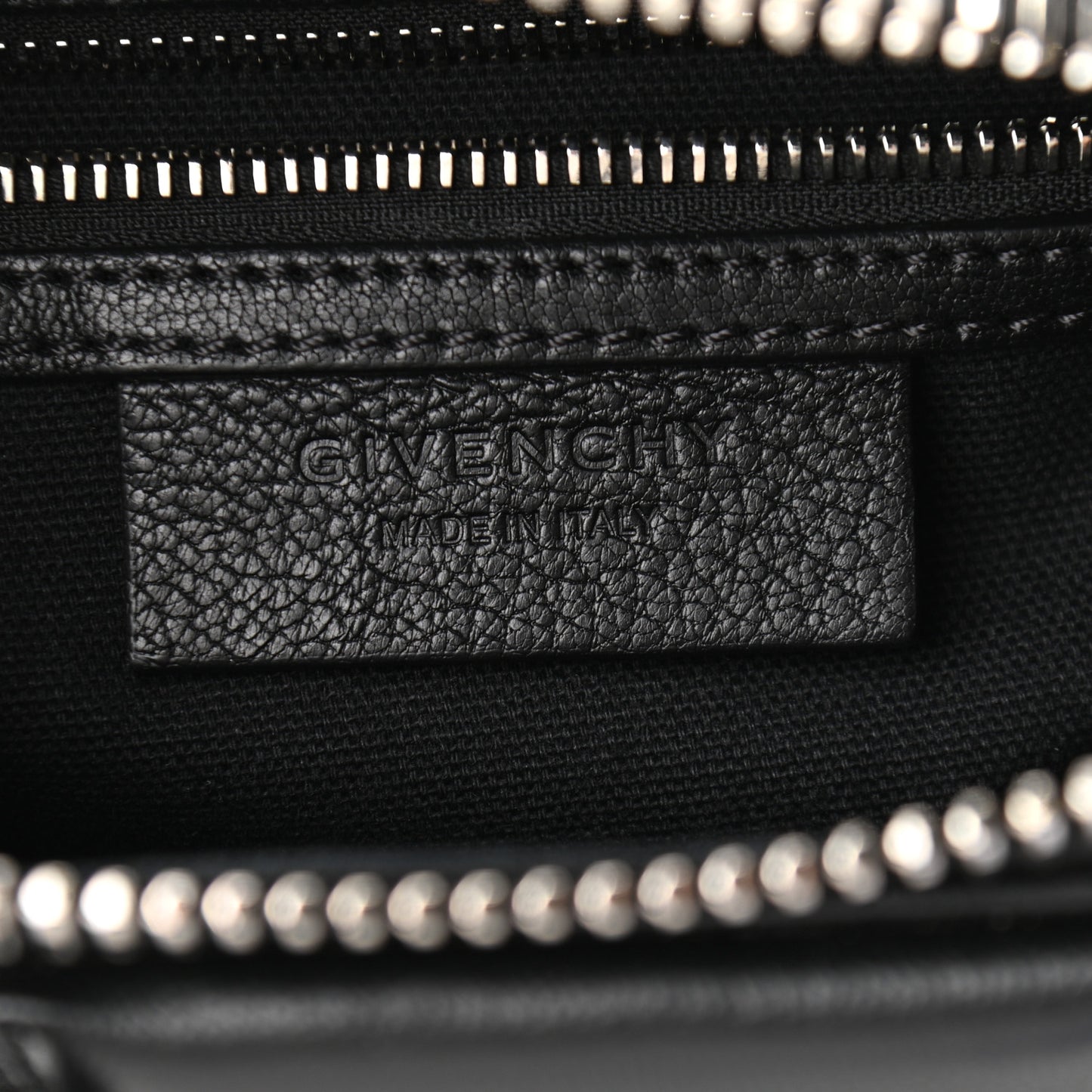 Sugar Goatskin Mini Antigona Black