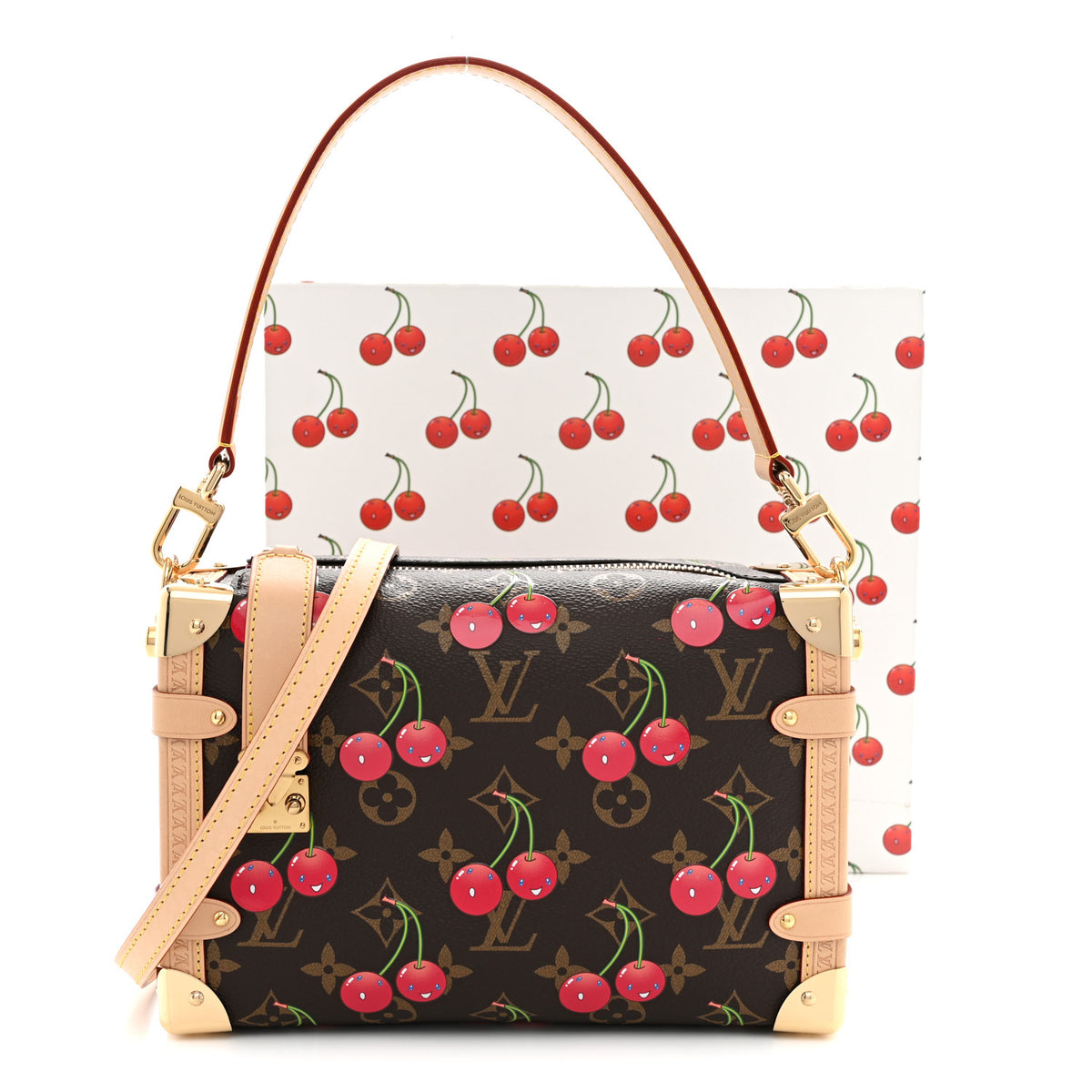 Louis Vuitton LV X TM Monogram Cerises Side Trunk MM 10 of 10