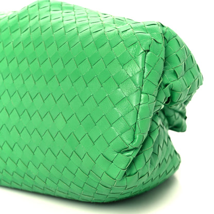 Bottega Veneta Nappa Maxi Intrecciato The Pouch Oversized Clutch Parakeet 11 of 11
