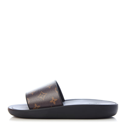 Louis Vuitton Monogram Sunbath Slide Sandals 37 1 of 10
