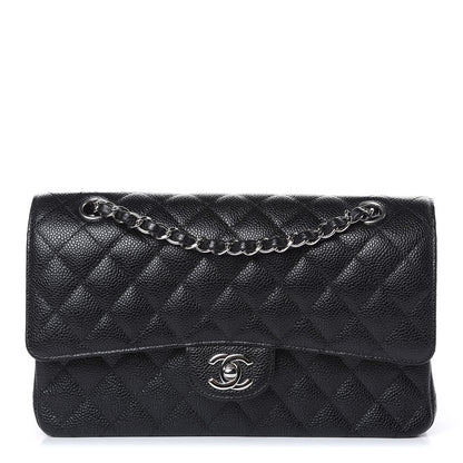 Chanel Caviar Quilted Medium Double Flap Black 1 of 10