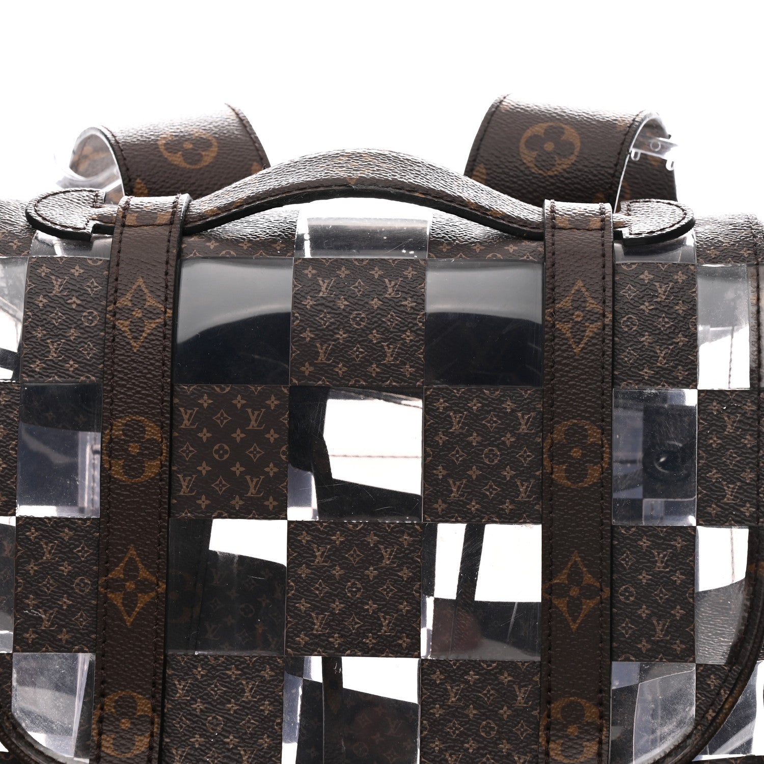 Louis Vuitton PVC Monogram Chess Christopher GM 7 of 9