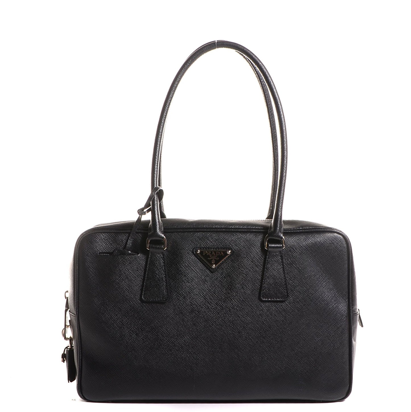 Saffiano Lux Bauletto Nero Black