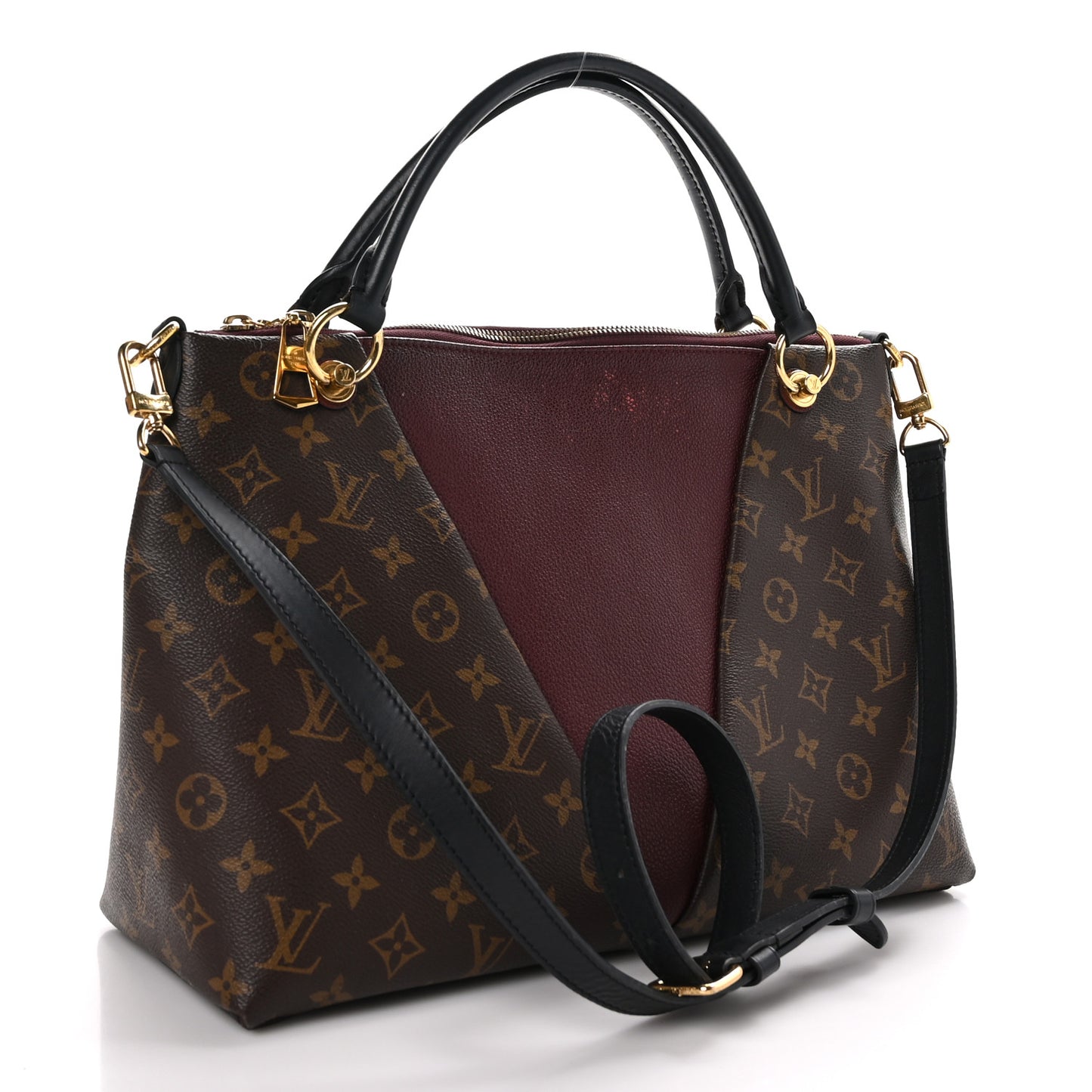 Monogram V Tote MM Bordeaux