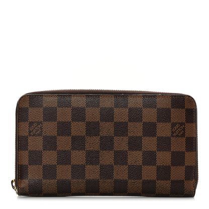 Louis Vuitton Damier Ebene Zippy Organizer Wallet 1 of 14