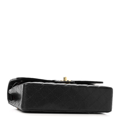 Chanel Caviar Quilted Medium Double Flap Black 4 of 11