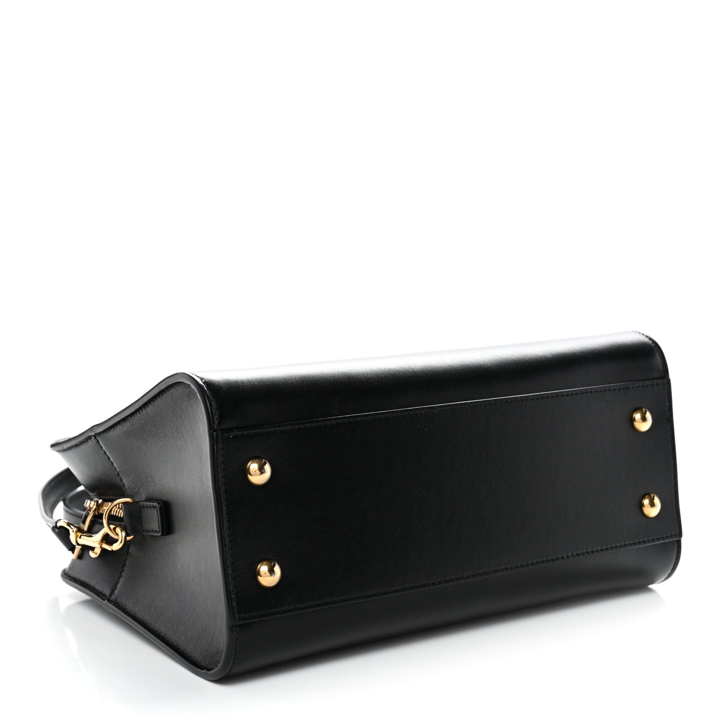 Calfskin Monogram Baby Cabas Black