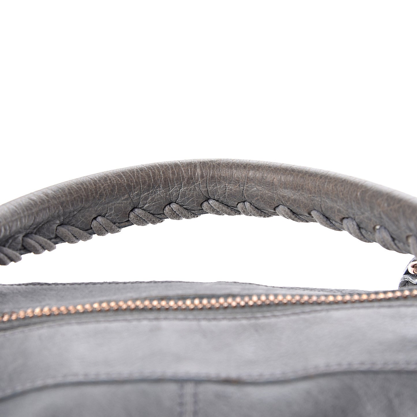 Agneau Giant 21 Rose Gold Hardware Work Ardoise