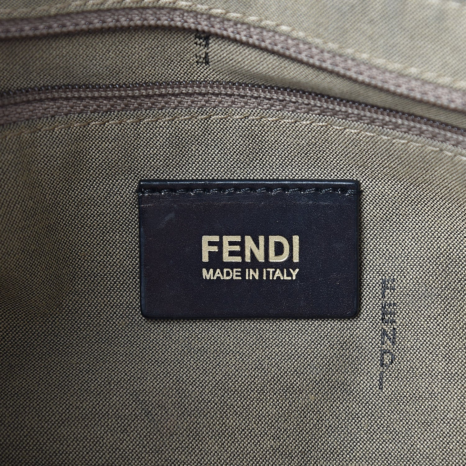 Fendi Denim Zucca Mia Shoulder Flap Blue 6 of 17