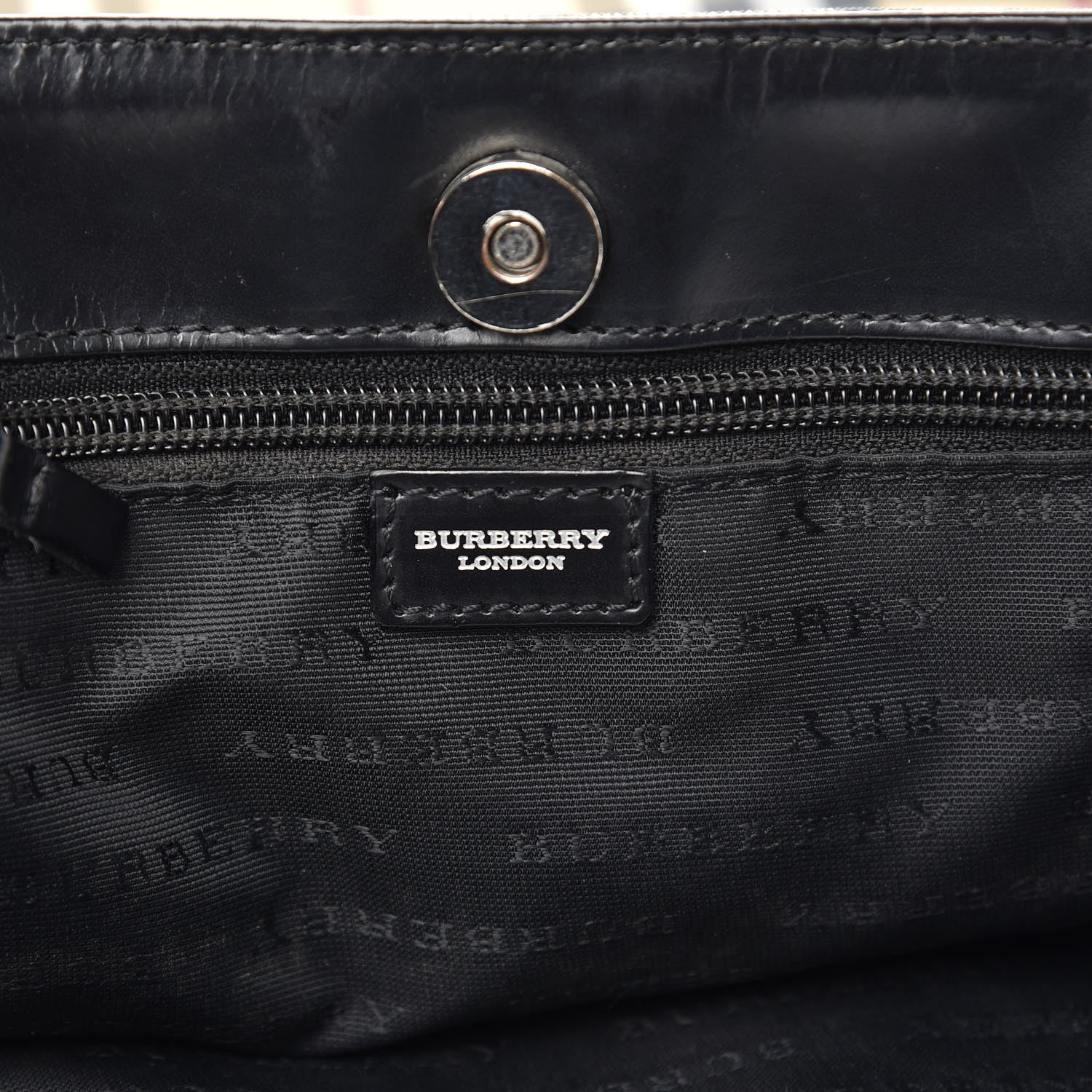 Burberry House Check Large Tote Black 6 of 14