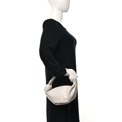 Bottega Veneta Calfskin Mini Double Knot Bag White 2 of 10