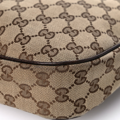 Gucci GG Monogram Medium Charmy Hobo Dark Brown 12 of 13