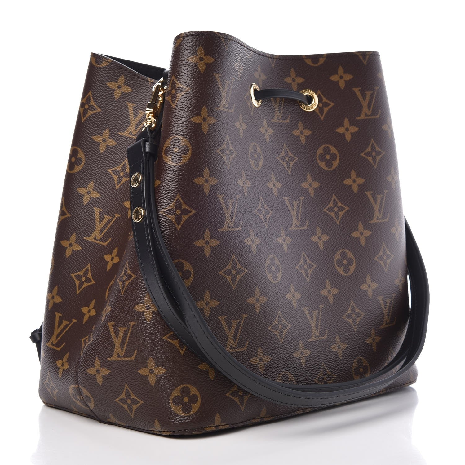 Louis Vuitton Monogram Neonoe MM Black 3 of 7