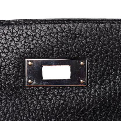 Hermes Taurillon Clemence Kelly Retourne 28 Black 25 of 38