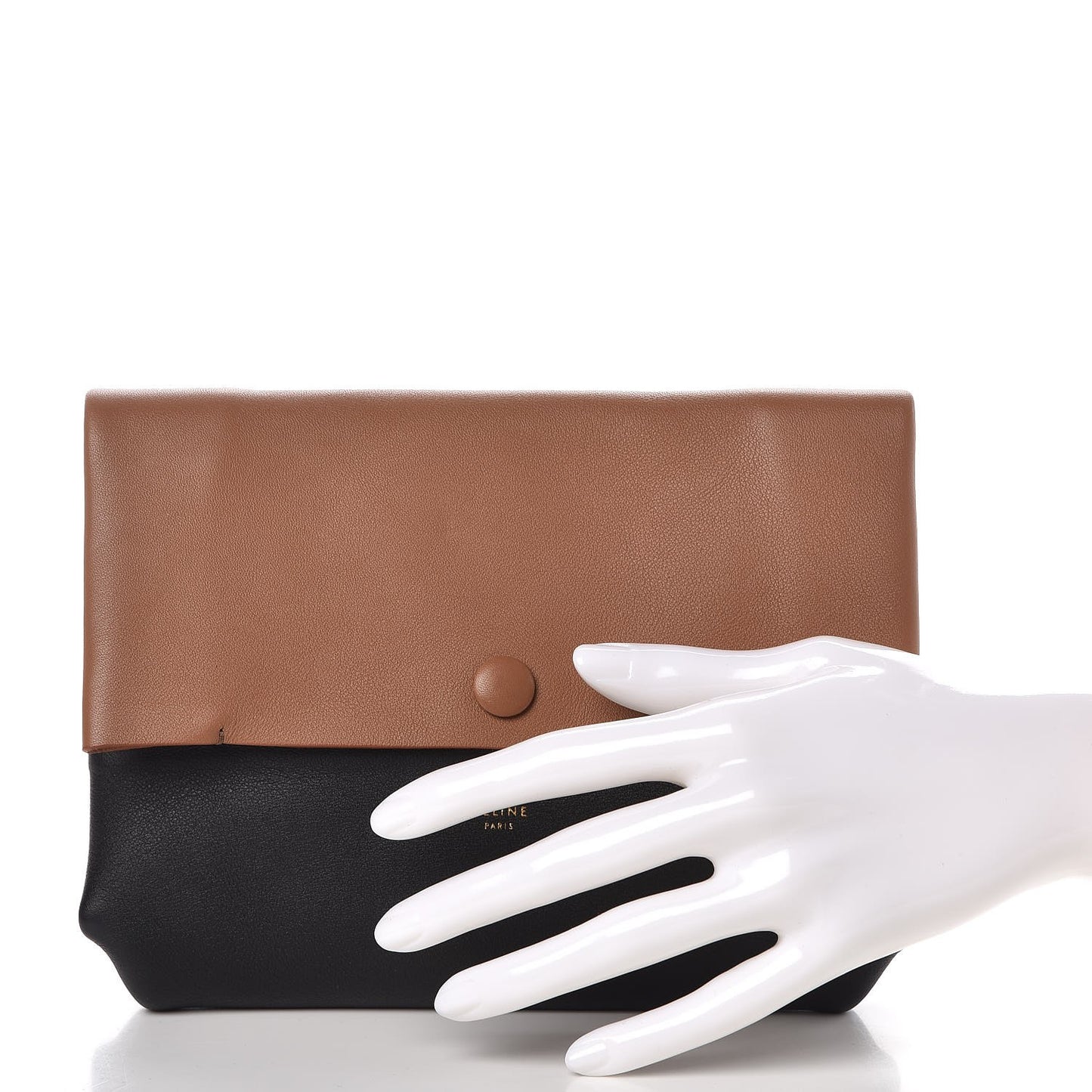 Calfskin All Soft Pouch Tan