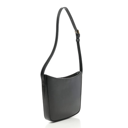 Celine Shiny Calfskin Medium Croque Bag Black 3 of 11