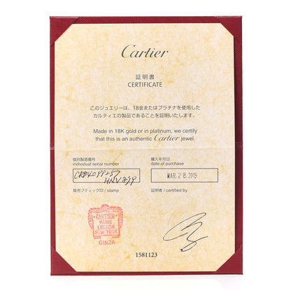 Cartier 18K White Gold Juste Un Clou Ring 57 8 7 of 7