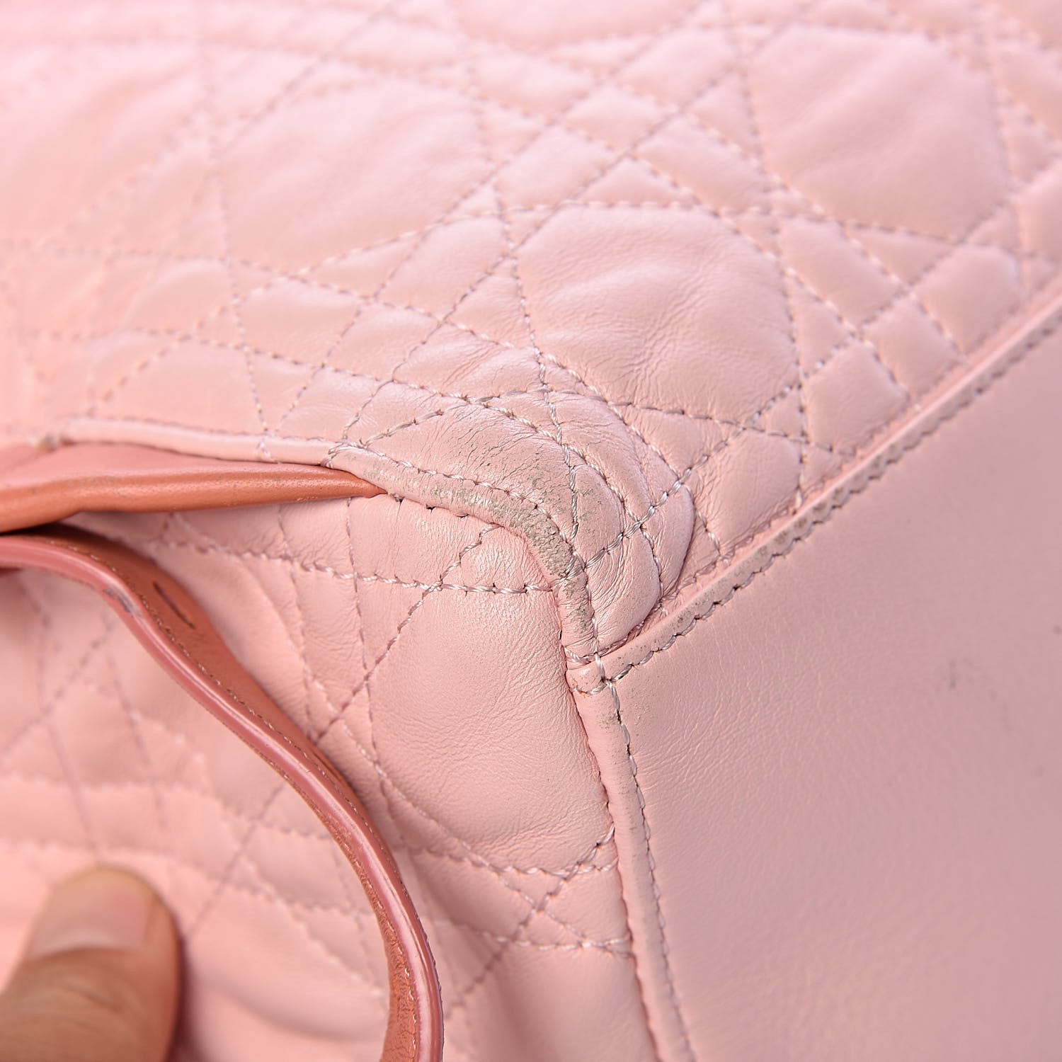 Christian Dior Lambskin Cannage Large Stardust Backpack Pink 14 of 19