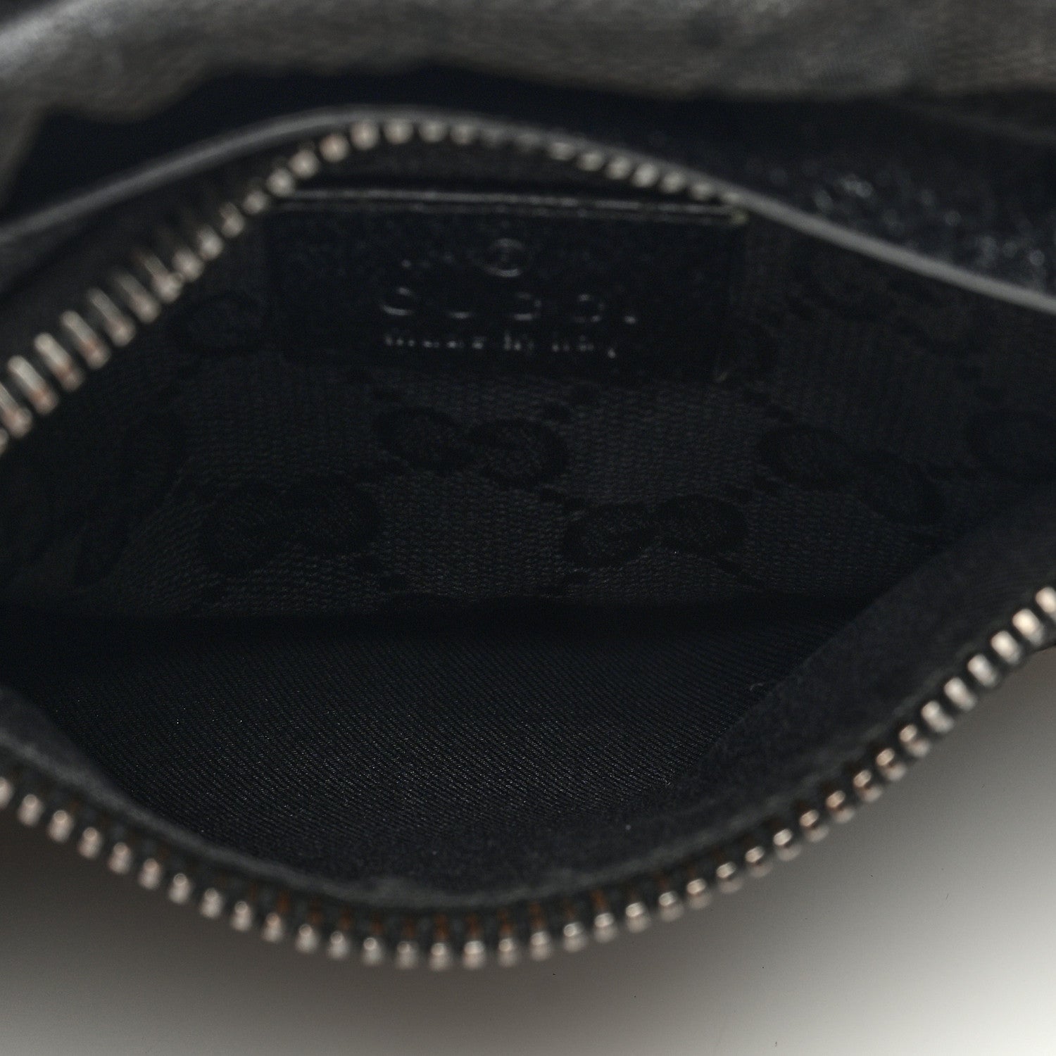 Gucci GG Monogram Double Pocket Belt Bag Black 7 of 10