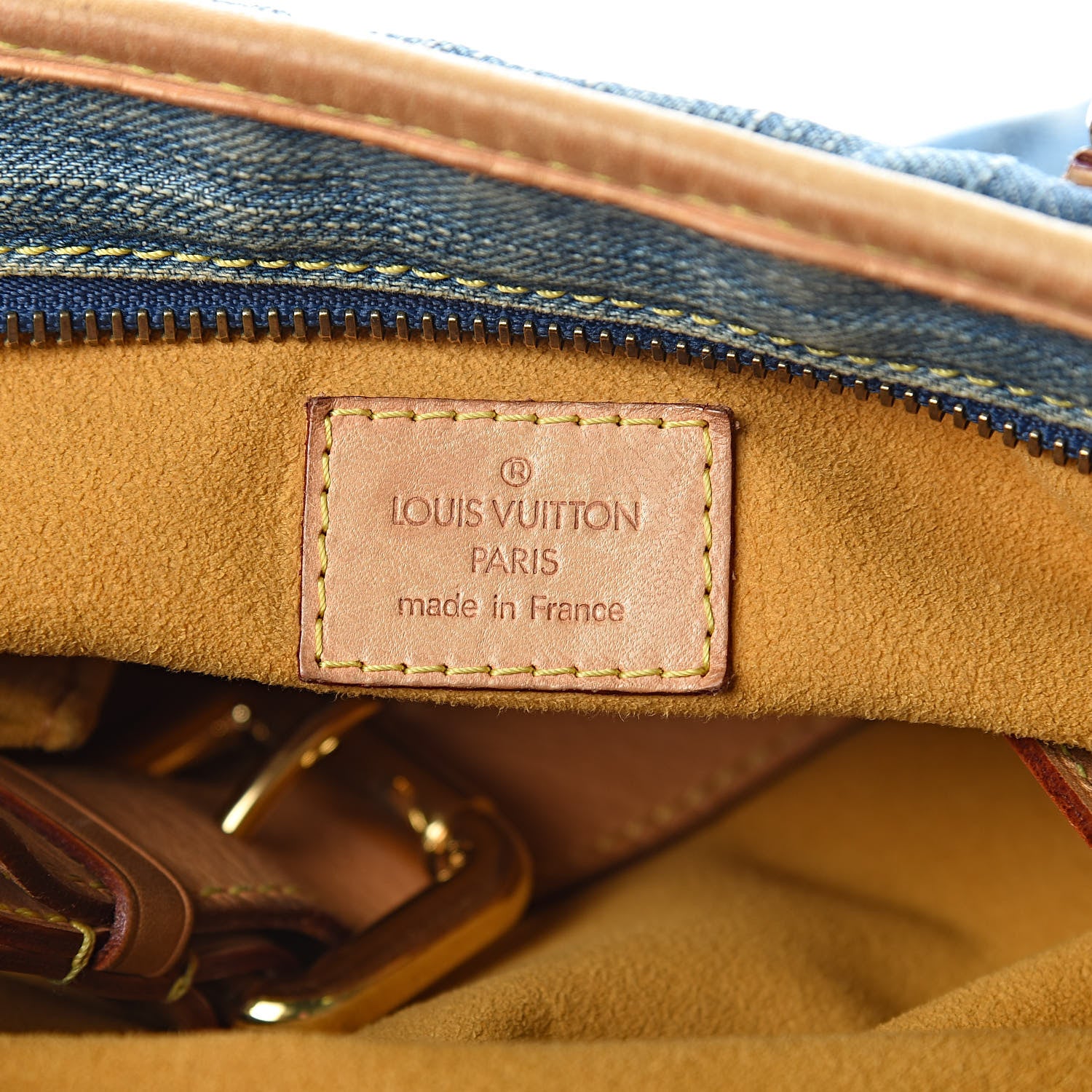 Louis Vuitton Denim Neo Cabby MM Blue 6 of 18