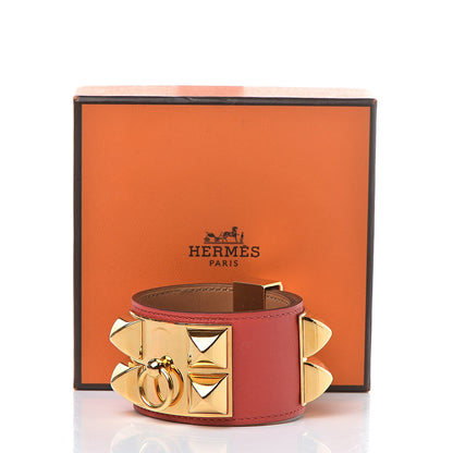 Hermes Swift Collier de Chien CDC Bracelet S Rouge Tomate 10 of 10