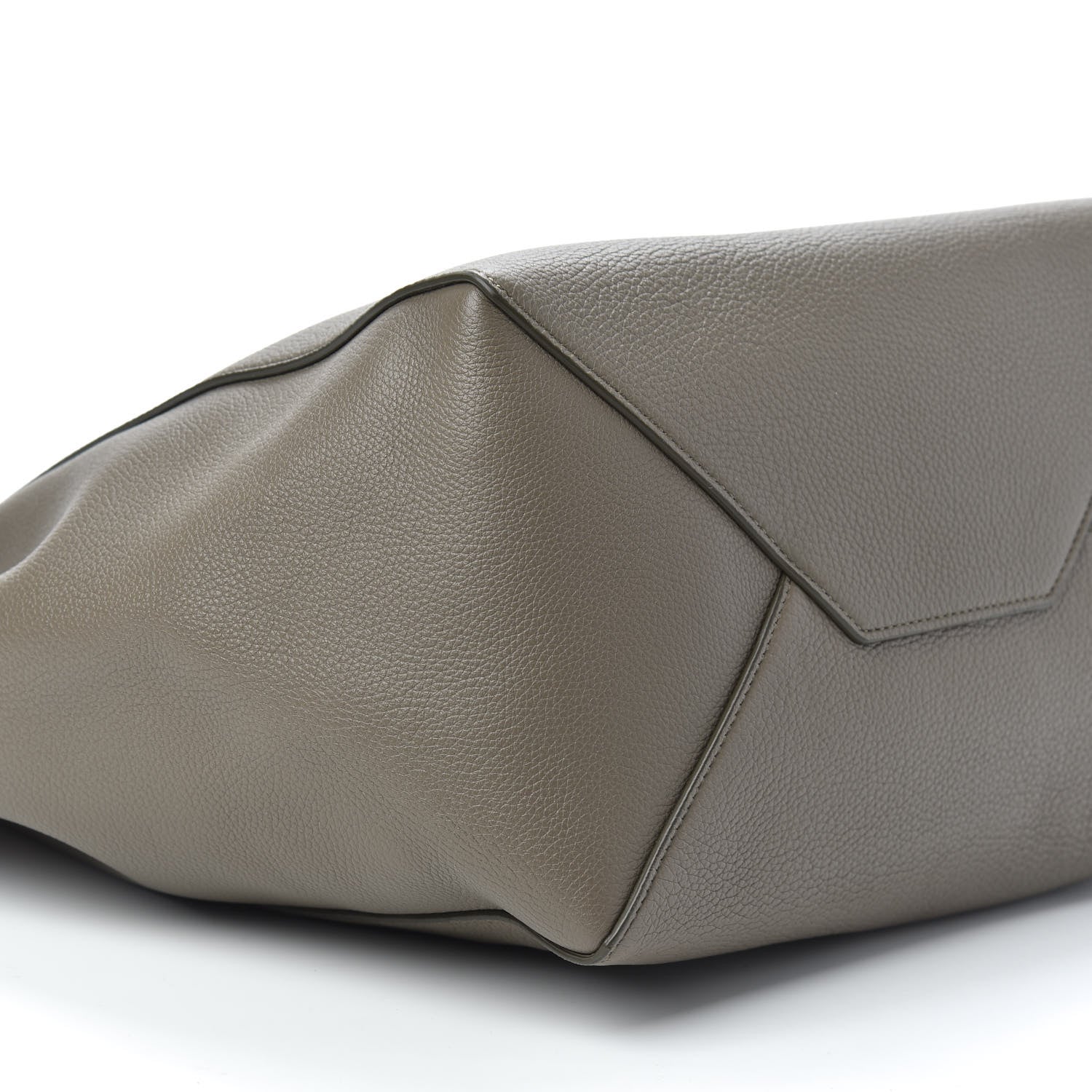 Celine Soft Grained Calfskin Small Belt Cabas Phantom Taupe 8 of 9
