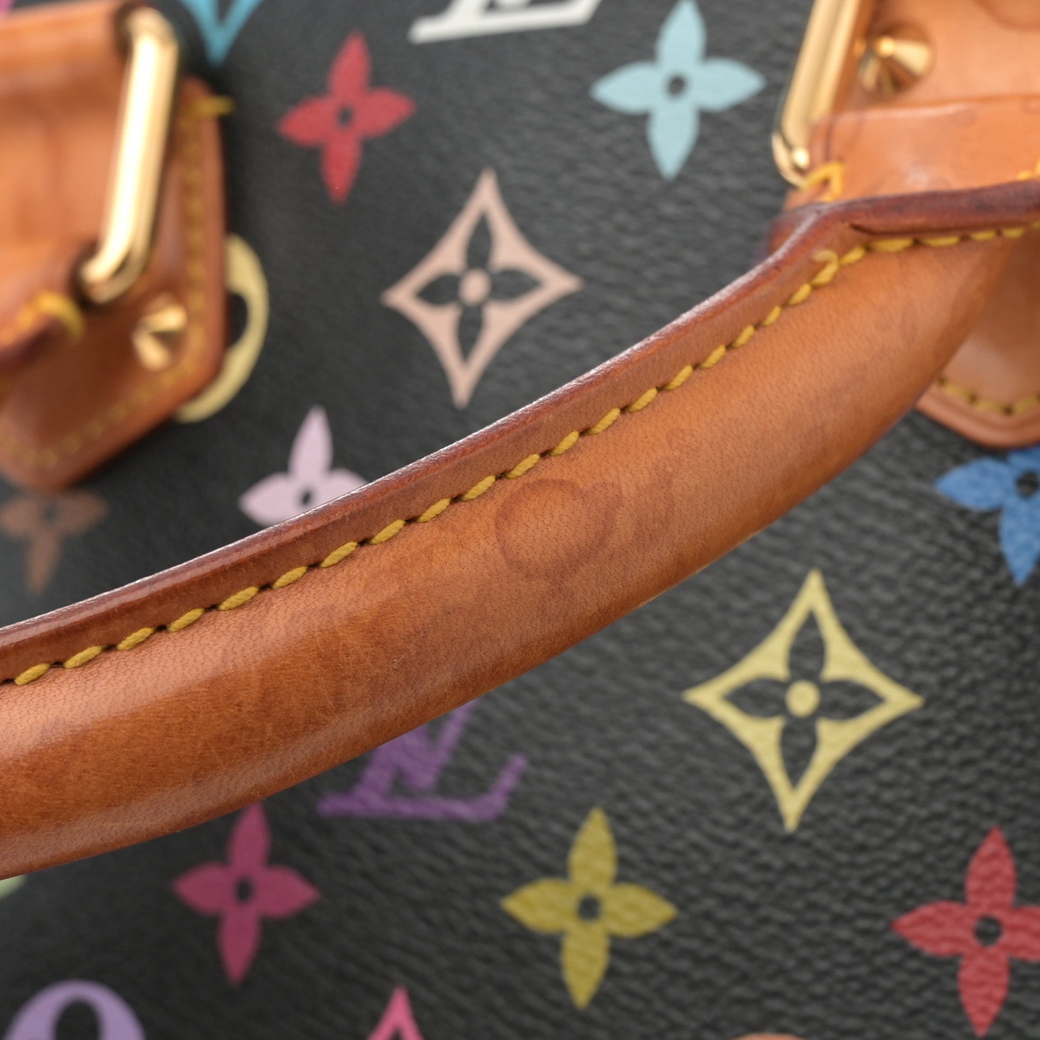 Louis Vuitton Monogram Multicolor Alma Black 14 of 14