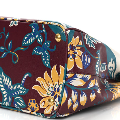 Prada Saffiano Print Medium Galleria Double Zip Tote Amaranto 12 of 17