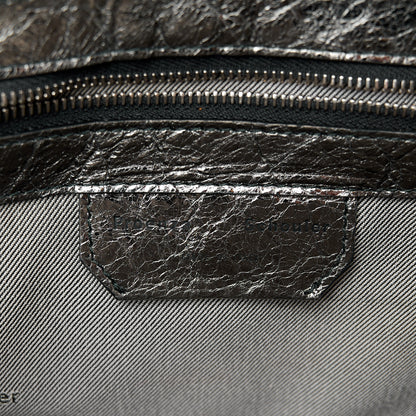 Proenza Schouler Metallic Lambskin Tiny PS1 Satchel Silver 6 of 11