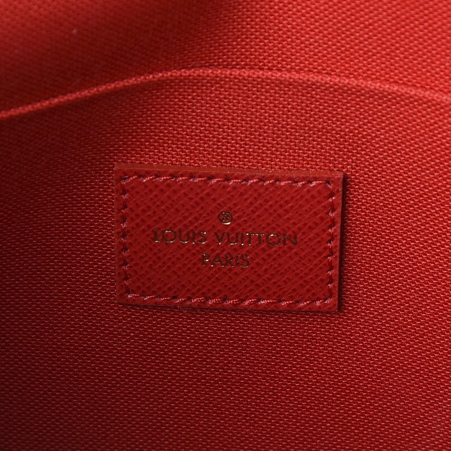Louis Vuitton Damier Ebene Pochette Felicie Chain Wallet 7 of 11
