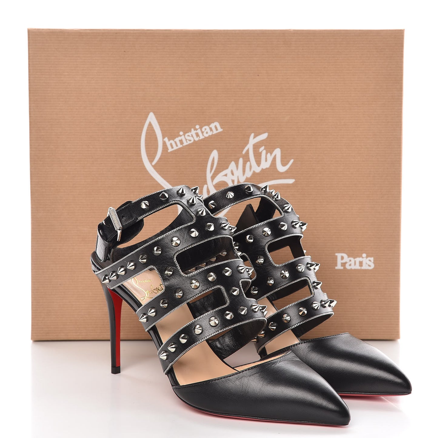 Kid Tchicaboum 85 Pumps 37 Black Silver