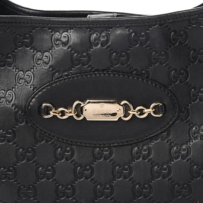 Gucci Guccissima Punch Hobo Black 13 of 14