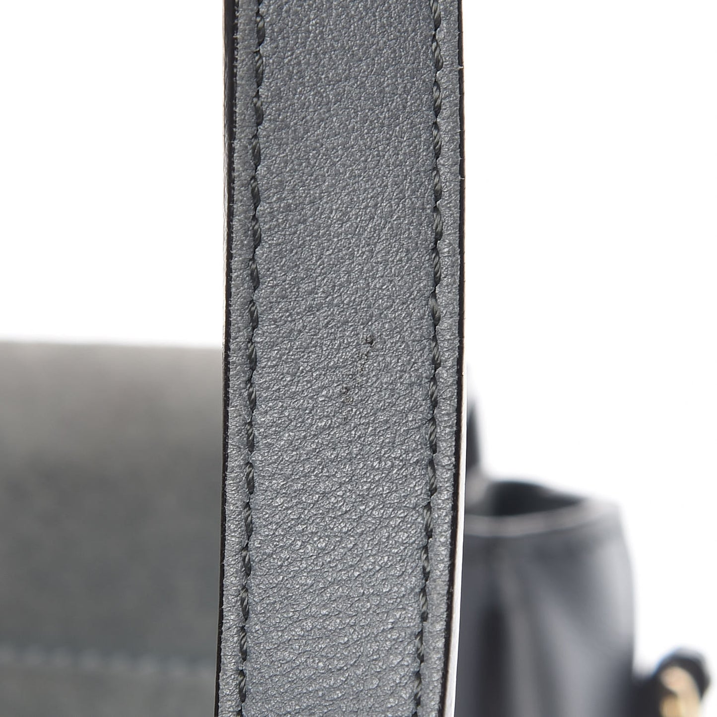 Suede Calfskin Small Faye Backpack Cloudy Blue